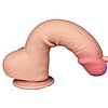 Dildo Realist LoveToy 24 cm TPE Dual Density Ventuză Thumb 3