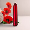 Rocks-Off - Rechargeable Bullet Vibrator - Poppy Red Thumb 8