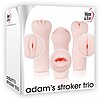 Set Masturbatoare Adam And Eve Stroker Trio Flesh Thumb 3