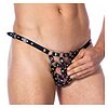 Bikini Barbati Lattice Straps Negru S-L