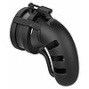 Cușcă de Castitate Man Cage Silicon Model 19 Negru Thumb 4