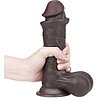 Dildo cu Ventuza Sliding Skin Dual Layer Dong Maro Thumb 2