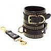 Studded Ankle Cuffs Set Negru _ Thumb 6