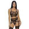 Set Forplay Made to See Mesh Negru XL