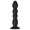 Plug Anal Vibrant ToyJoy Large — 17 cm, Reîncărcabil Negru
