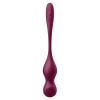 Satisfyer Love Birds Vary Set Kegel Reîncărcabil 3 Greutăți Vișiniu Thumb 2