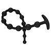 Black Velvets Anal Beads Negru Thumb 3