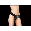 Strap-On Realistic 6 Inch Negru Thumb 1