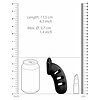 Cușcă de Castitate Man Cage Silicon Model 21 Negru Thumb 1