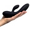 FeelzToys Lea Rabbit Vibrator Negru Thumb 1