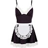 Maids Costume Cottelli Collection Negru M