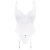 Corset Obsessive Amor Alb S-M