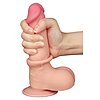 LoveToy Dildo cu Piele Mobila Realist 19.5cm Thumb 4
