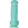 Captain Squirtino Dildo Monster Flexibil cu Ventuză Verde Thumb 3