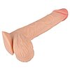 Dildo Nature Skin 18.7 cm cu Piele Mobilă și Ventuză Thumb 4