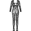 Catsuit Cottelli Collection Mary Negru S-L Thumb 5