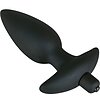 Anal Plug Cu Vibratii Black Velvet Large Negru Thumb 1