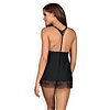 Babydoll Obsessive Chiccanta Negru L-XL Thumb 1