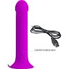 Pretty Love Murray – Dildo Vibrant Mov, 12 Moduri, USB Thumb 9