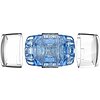 Quickshot Turbo Blue Ice Fleshlight Compact Prindere Dinamică Thumb 9