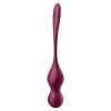 Satisfyer Love Birds Vary Set Kegel Reîncărcabil 3 Greutăți Vișiniu Thumb 5