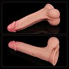 Dildo 22 cm Sliding Skin Dual-Layer – Textură Realistă Thumb 2