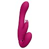 Suki Vibrating Strapless Strap-on Rabbit Roz Thumb 7