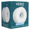 ToyJoy Hero 4în1: Inel C, Întinzător, Masturbator Alb Thumb 5