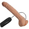 Dildo Vibrant Realist cu Ventuza Material TPR Thumb 2