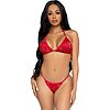 Costum Baie Leg Avenue Phoenix Bikini Roșu L Thumb 2