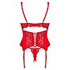 Corset Obsessive Amor Cherris Rosu L-XL Thumb 1