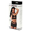 Set Amorable Mini Skirt With Top Negru S-L Thumb 2