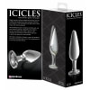 Anal Plug de Sticlă Icicles 26 Transparent Thumb 1