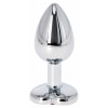 Anal Plug Heart Jewel Plug Small Roșu Thumb 1