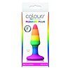 Anal Plug Pleasure Rainbow Mini Multicolor Thumb 1