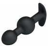 Anal Plug Pretty Love Heavy Negru Thumb 1