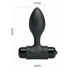Anal Plug Pretty Love Vibra Negru Thumb 6