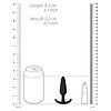 Anal Plug Slim Shots Negru Thumb 3