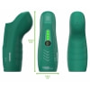Ayla Masturbator Automat Reîncărcabil cu Sucțiune și Vibrații Verde Thumb 6