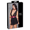 Babydoll Cottelli Collection Anya Negru XL Thumb 6