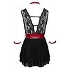 Babydoll Cottelli Collection Anya Negru M Thumb 1