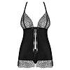 Babydoll Obsessive Chiccanta Negru L-XL