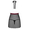 Babydoll Obsessive Rossita Negru L-XL Thumb 1