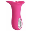Clyde Limbă Vibratoare 12 Funcții, Reîncărcabil USB Roz Thumb 5