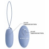 Jenny Vibrator Compact 12 Moduri Reîncărcabil USB Albastru Thumb 2