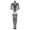 Catsuit Obsessive G333 Negru S-L