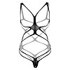 Body Daring Intimates Strappy Open Cup Negru S-L