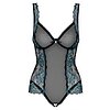Body Obsessive Dantela Negru 2XL