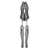 Bodystocking Obsessive F240 Negru S-L