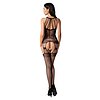 Catsuit Passion BS095 Negru S-L Thumb 1